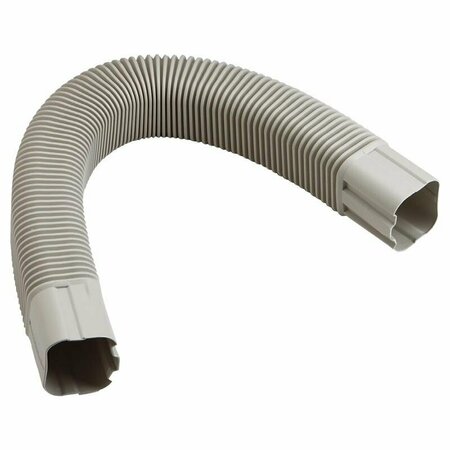 SLIMDUCT Flexible Elbow 31.5 in. W X 2.75 in. H Ivory 86128